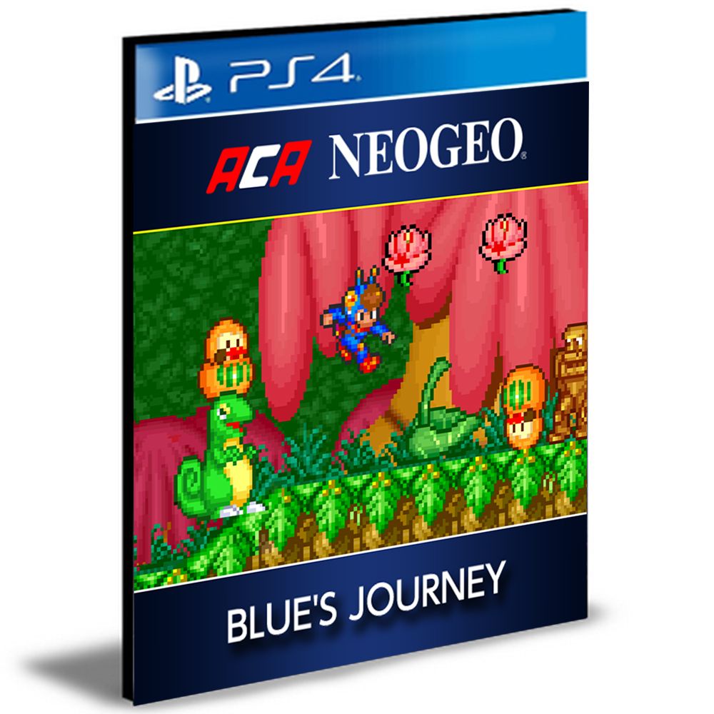 ACA NEOGEO BLUE'S JOURNEY Playstation 4 Mídia Digital