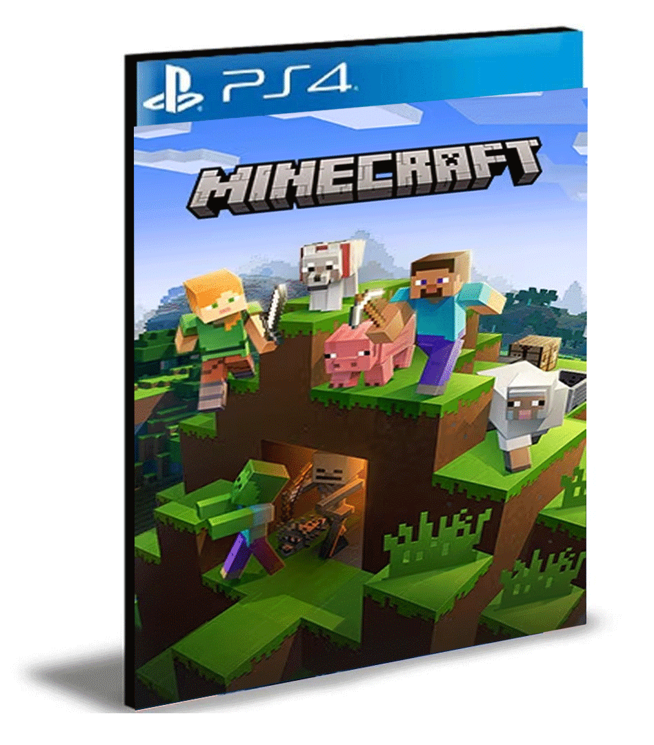 Minecraft Ps4 Psn Mídia Digital - Mudishop